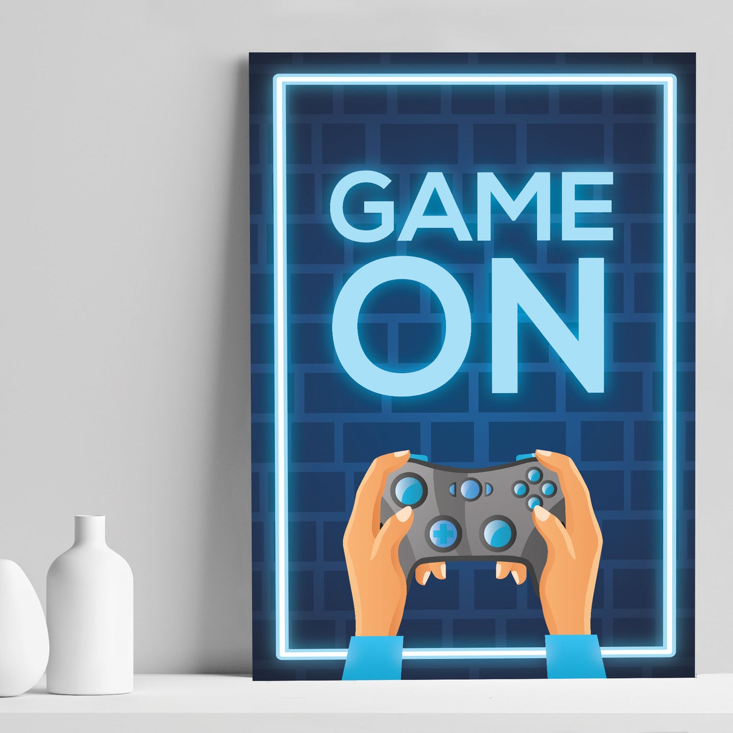 Novelty Gaming Poster For Boys Bedroom Man Cave Sign Gift