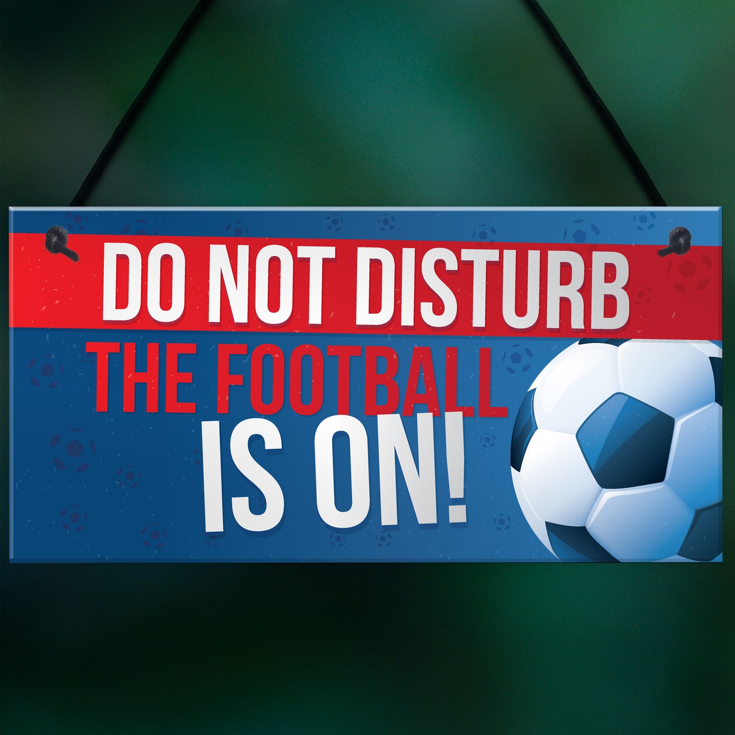 Do Not Disturb Football Pub Bar Man Cave Signs World Cup