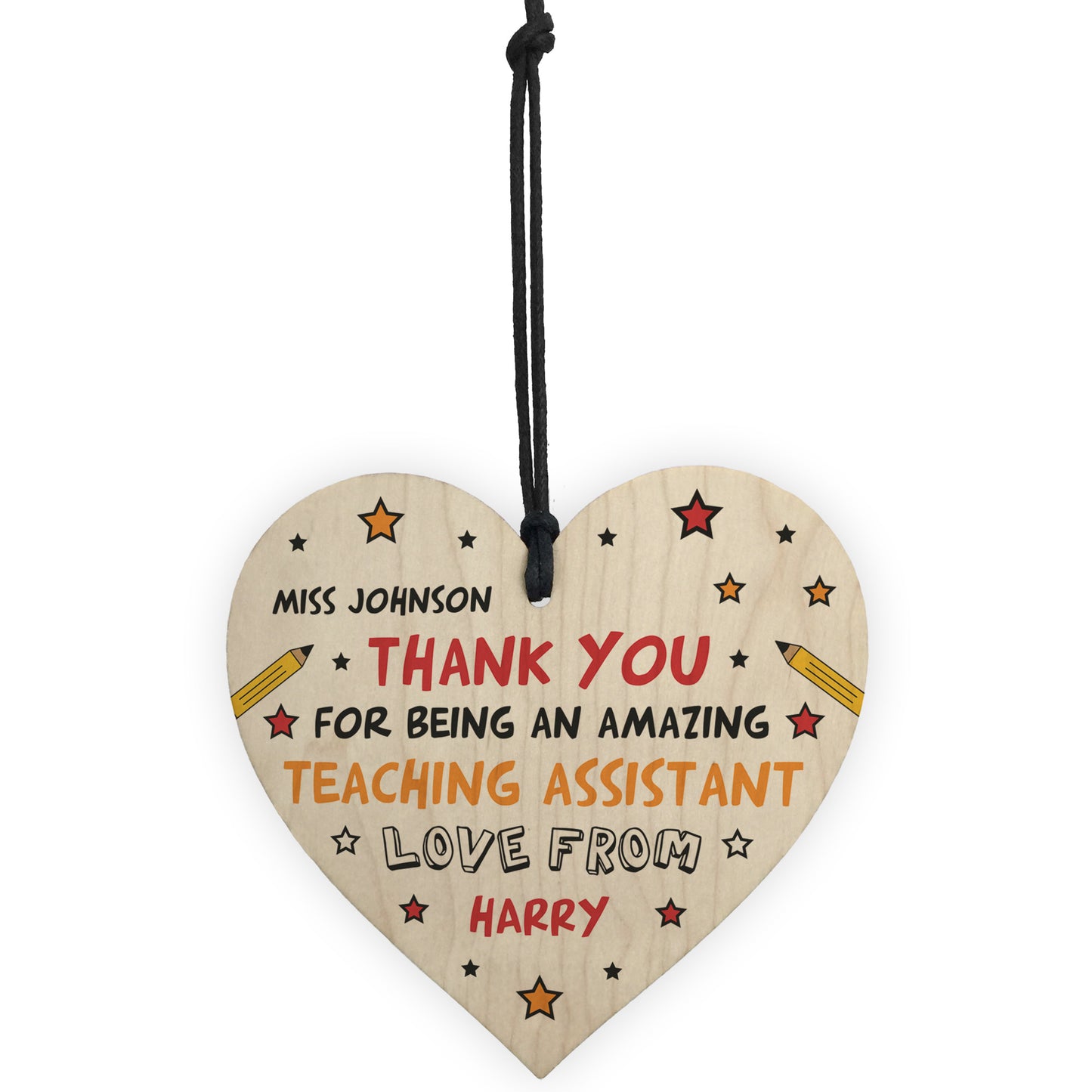 PERSONALISED Teaching Assistant TA Thank You Gift For Teacher