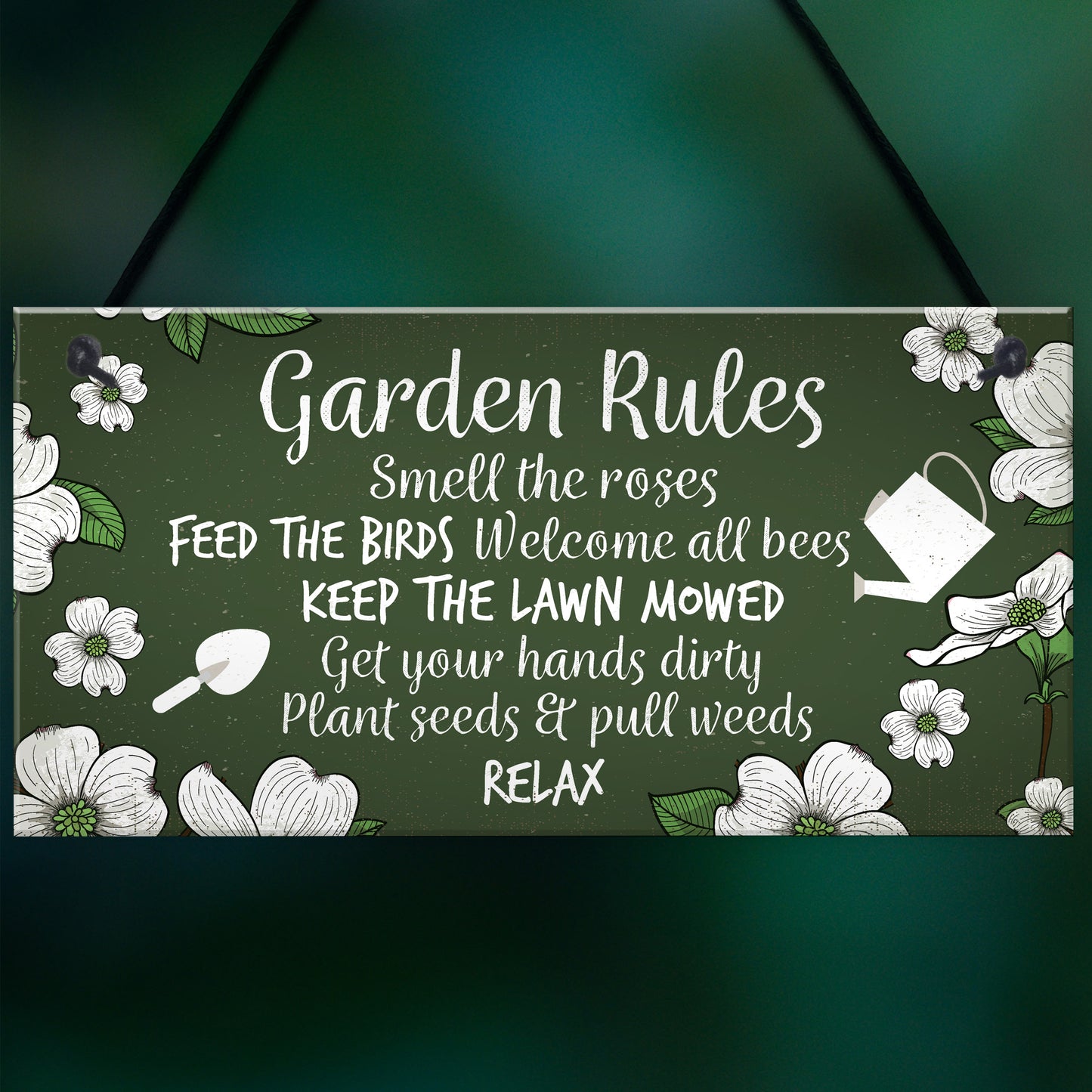 Garden Sign Outdoor Novelty Plaque SummerHouse Garden Shed Gift