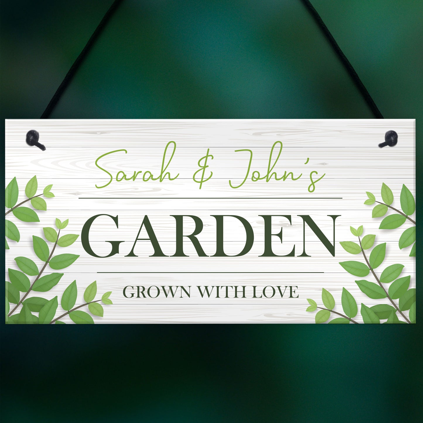 Garden Sign Hanging Door Wall Summerhouse Shed Decking Sign