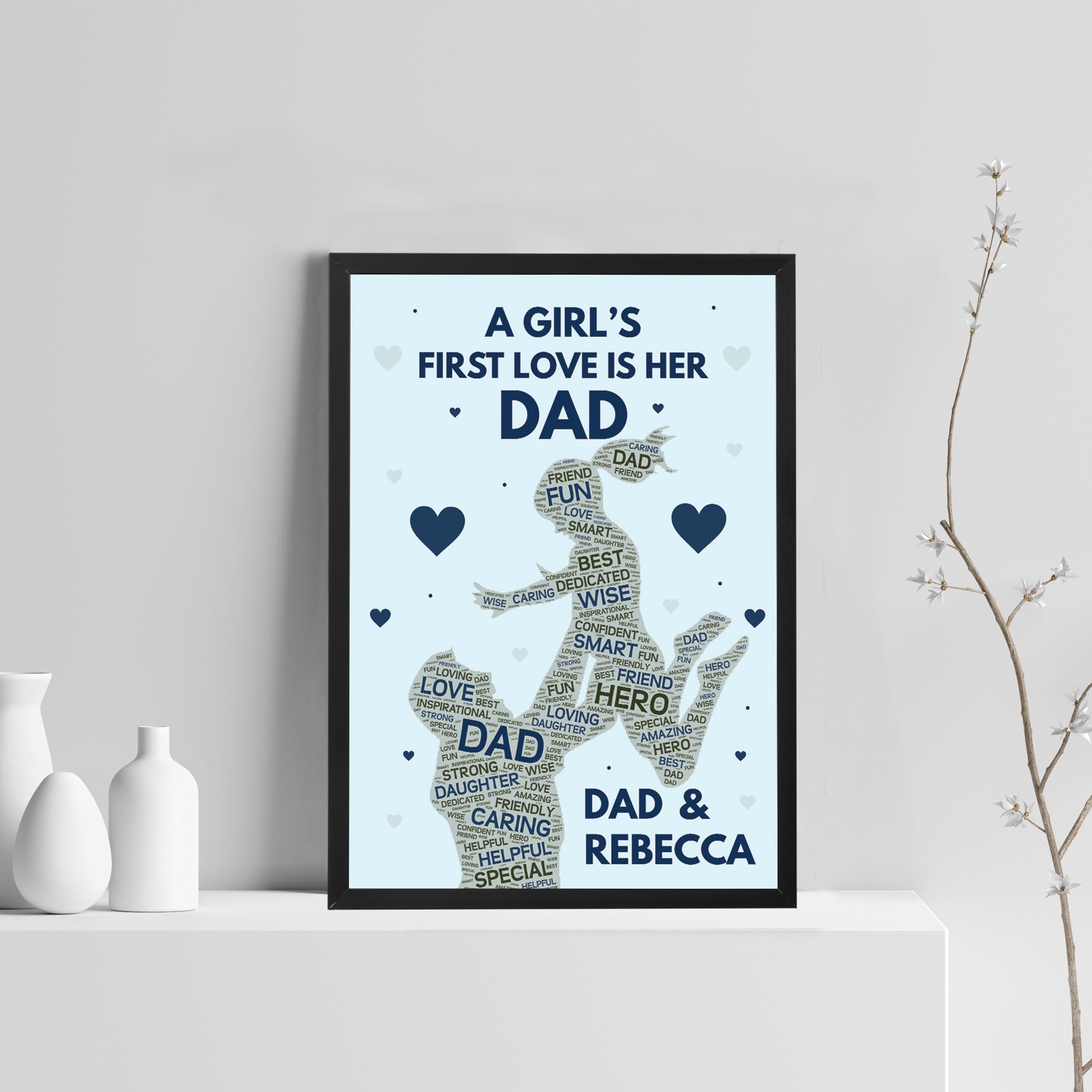 Personalised daddy hot sale birthday gifts