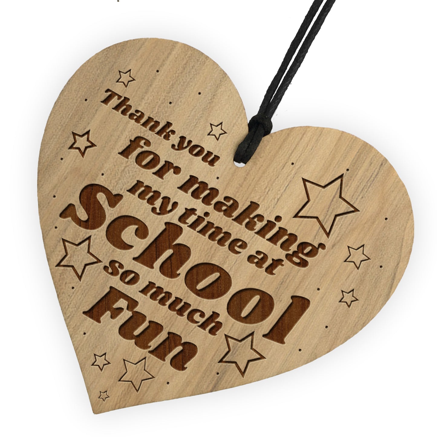 Teacher Gifts Leaving School Engraved Heart Thank You Gifts