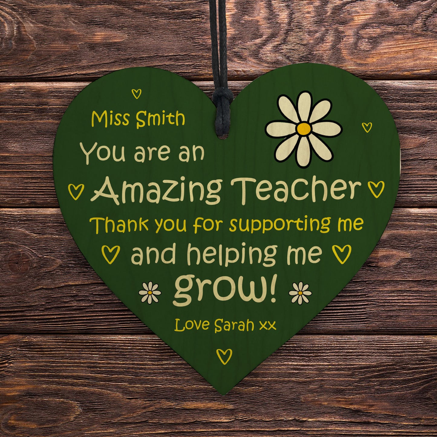 Personalised Teacher Thank You Gifts End of Term Gifts