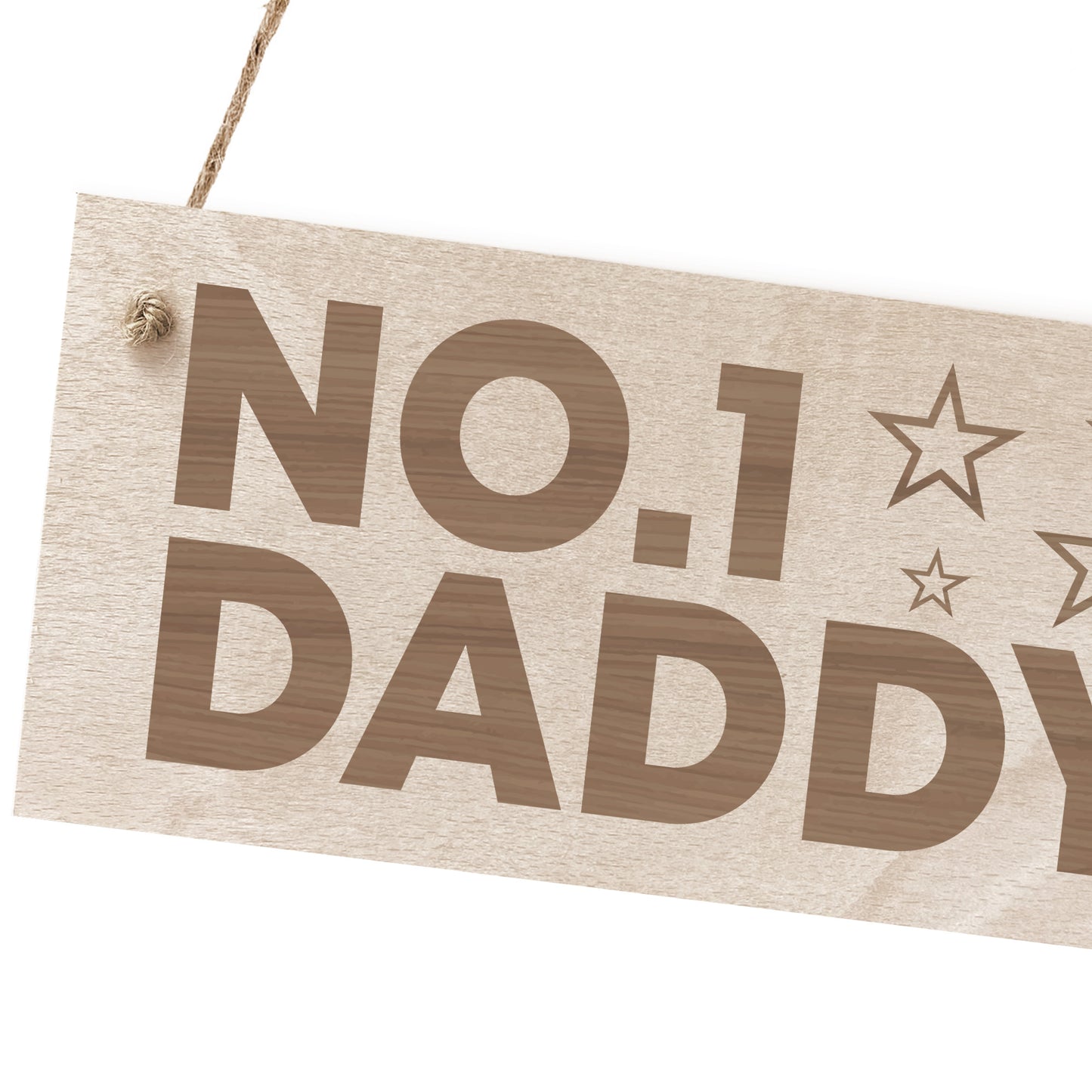 Fathers Day Gift For Daddy Wood Hanging Sign Daddy Birthday Gift