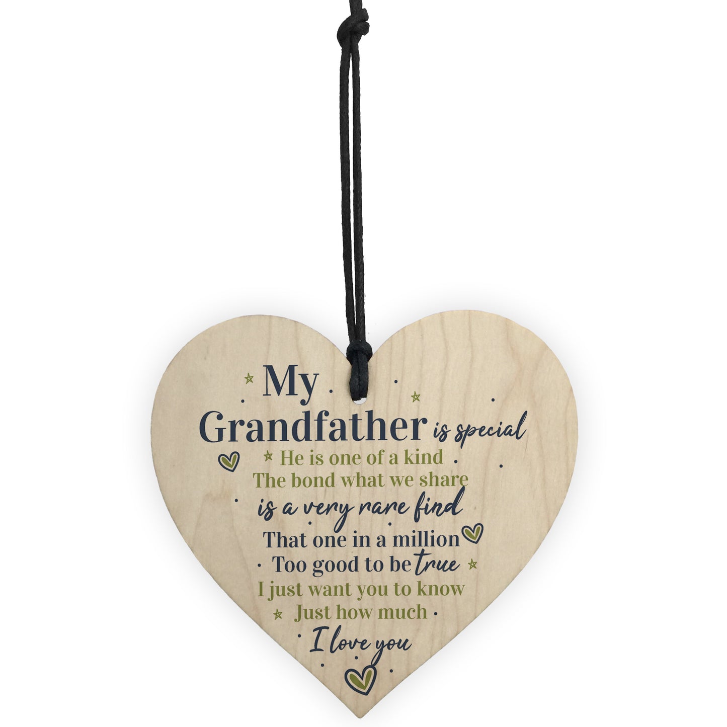 Gifts For Him Grandfather Heart Grandad Dad Birthday Gifts