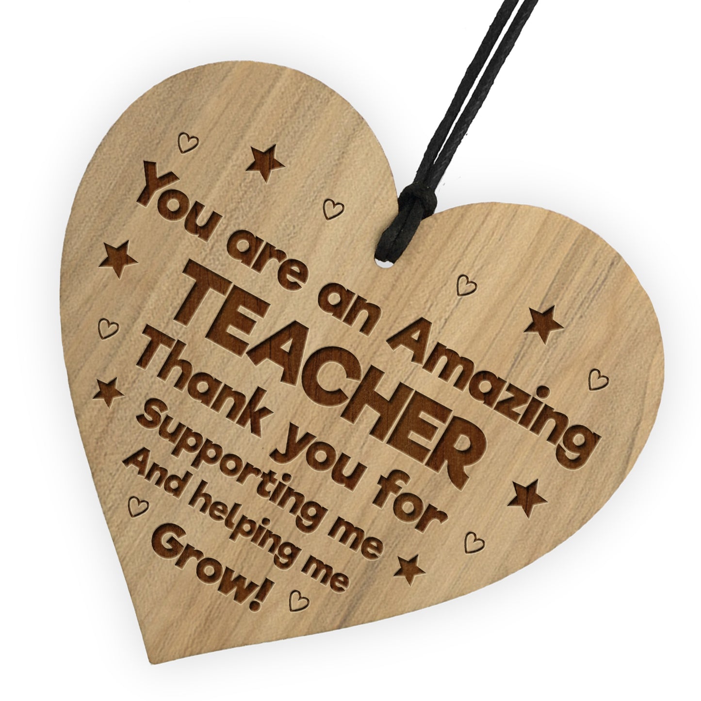 Teacher Gifts Engraved Heart End Of Year Best Teacher Gifts