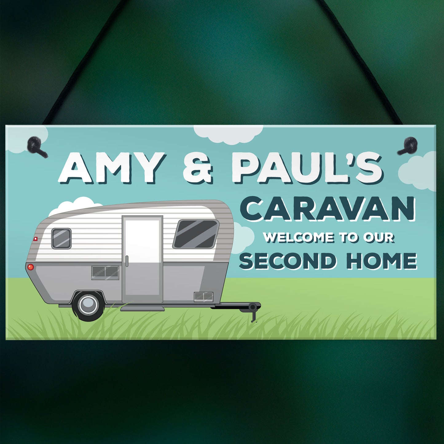 Personalised Caravan Gifts Home Decor Caravan Motorhome Signs