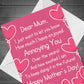 Rude Mothers Day Card For Mum Funny Card From Son Daughter