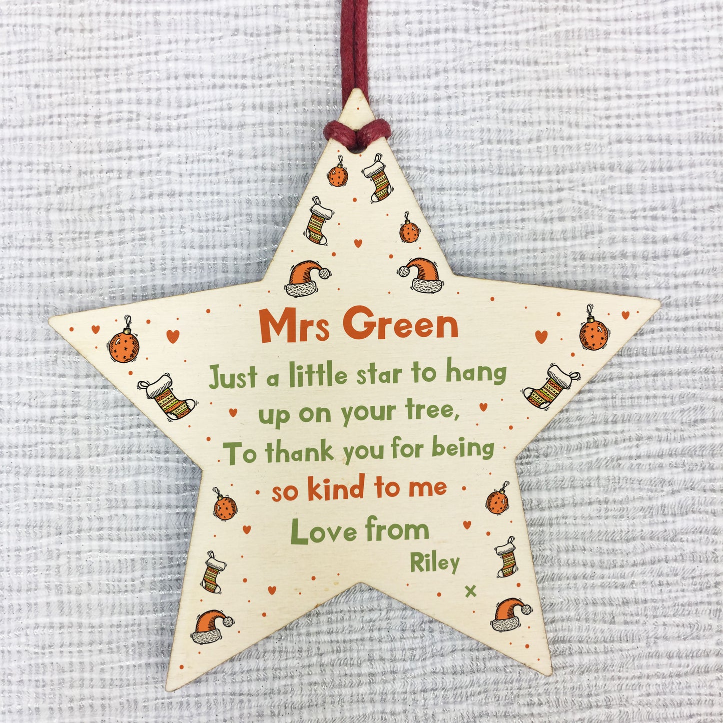 Teacher Nursery Teacher Teaching Assistant Gift For Christmas