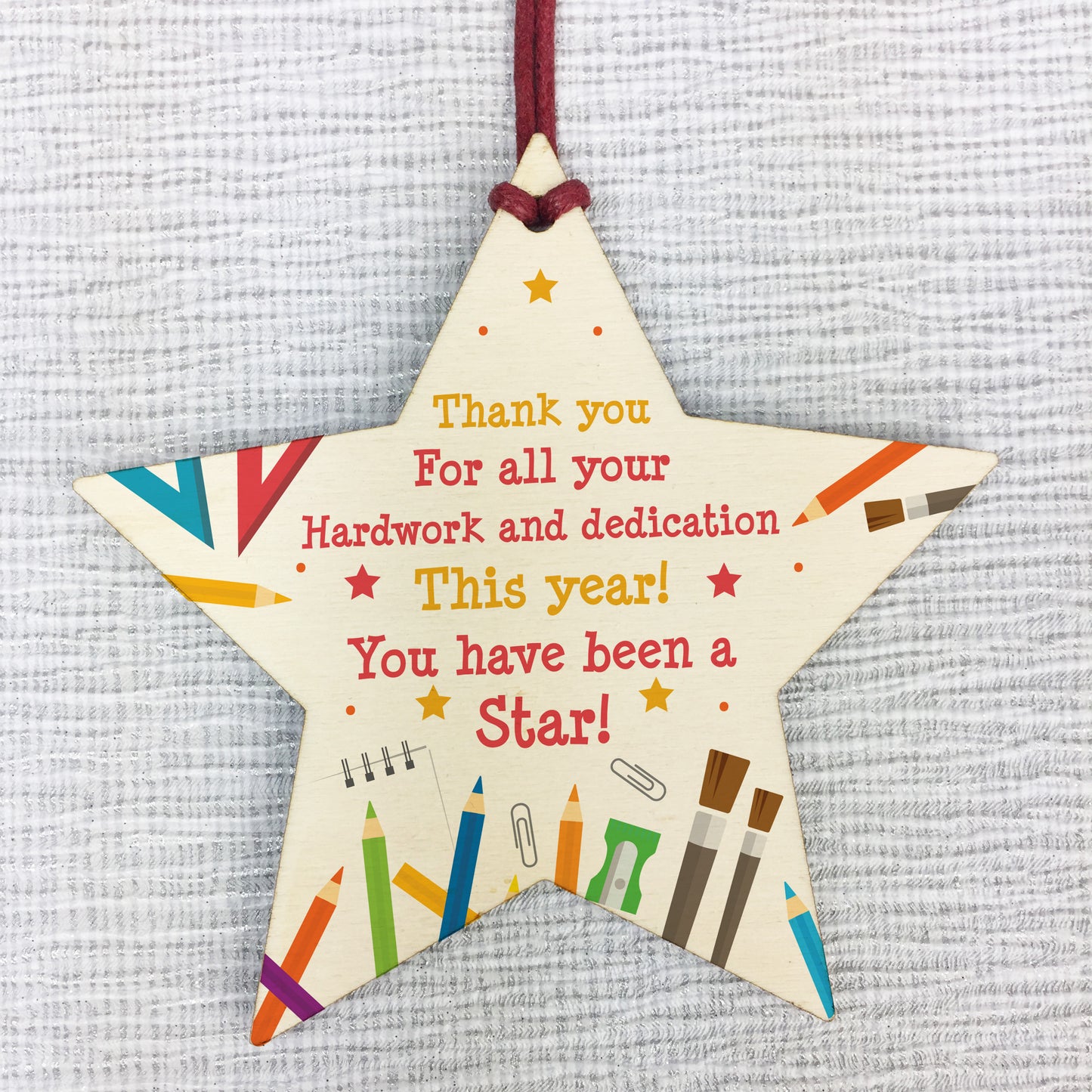 Leaving Teacher Gifts Wood Star Gifts From Teacher Assistant