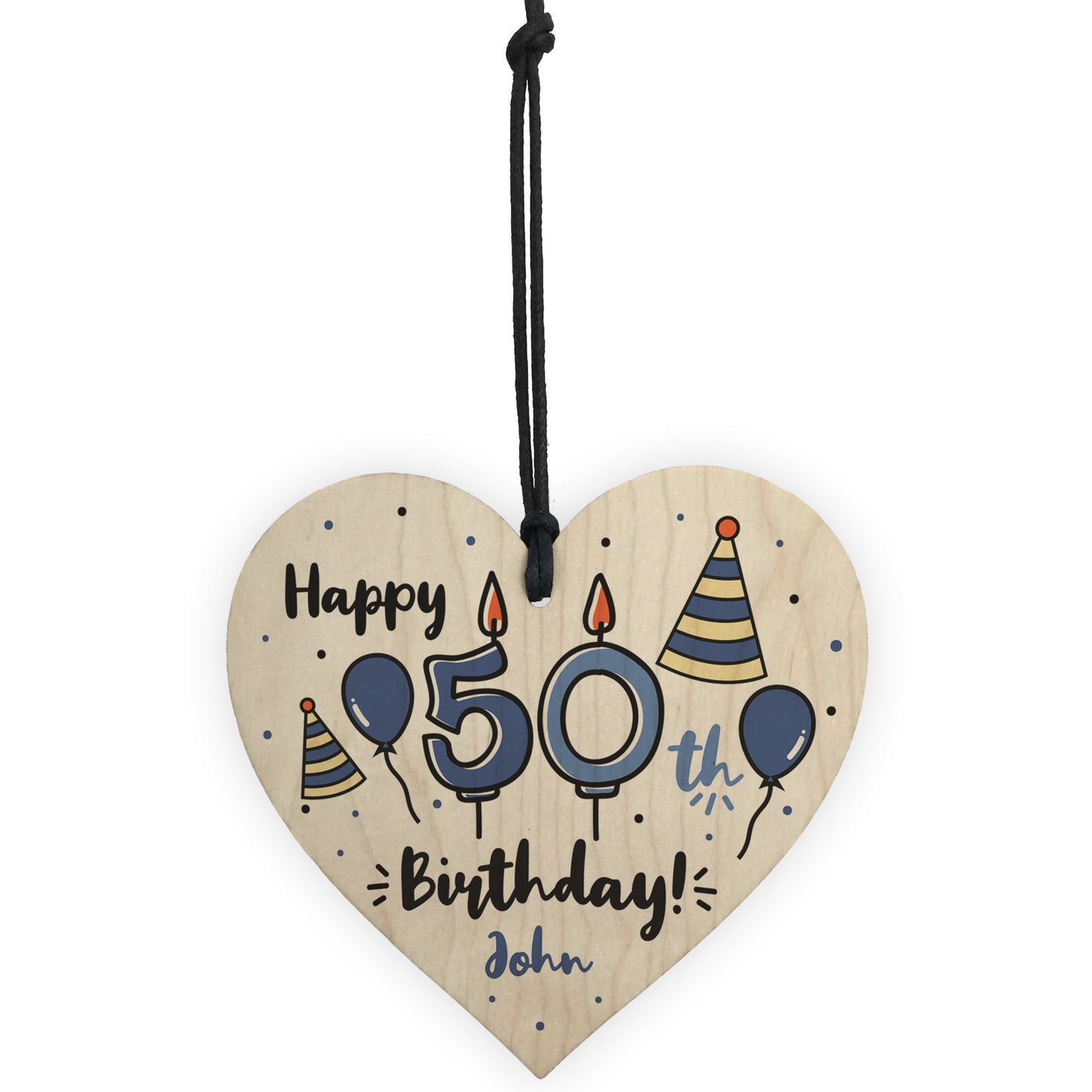 Quirky Personalised 50th Birthday Gift For Him Her Mum Dad