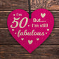 50 And Fabulous Funny 50th Birthday Gifts For Women Female