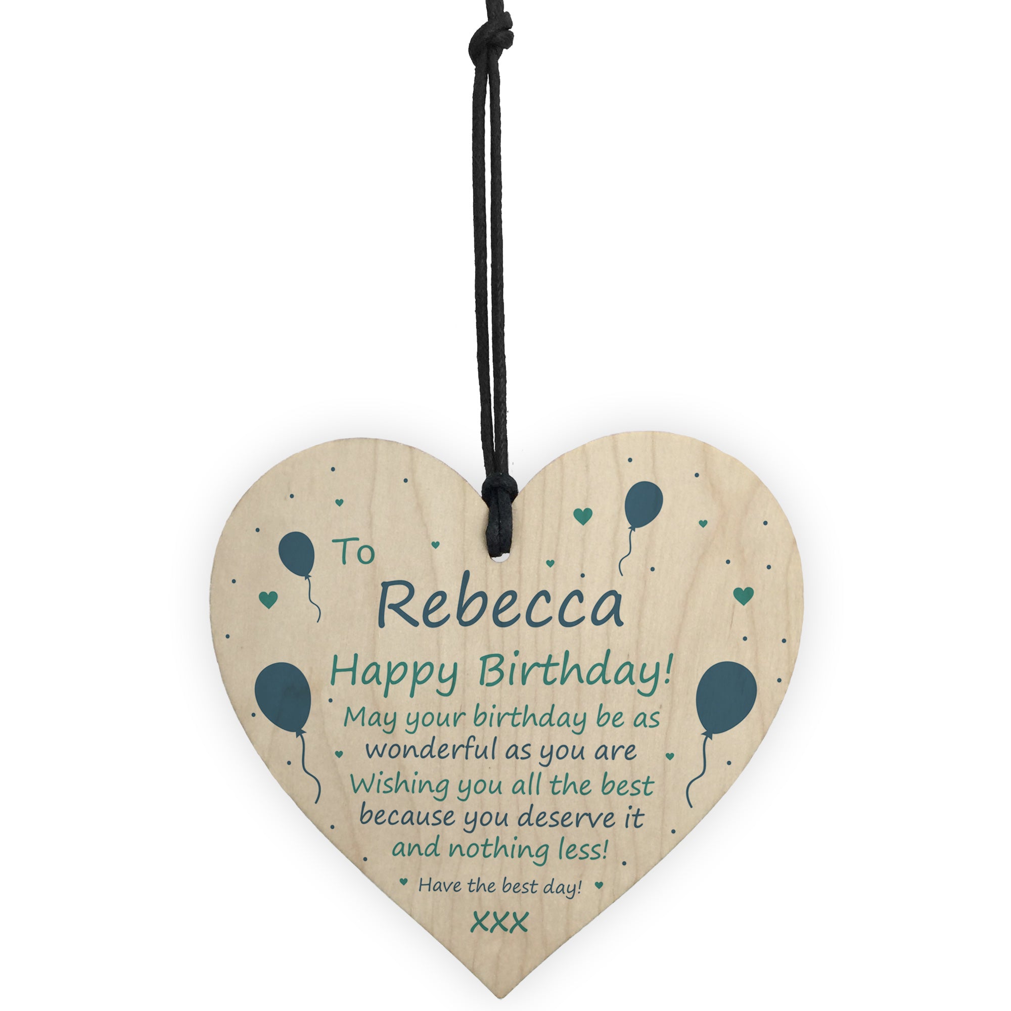 PERSONALISED Happy Birthday Gift For Mum Dad Auntie Uncle Nan Red Ocean Gifts
