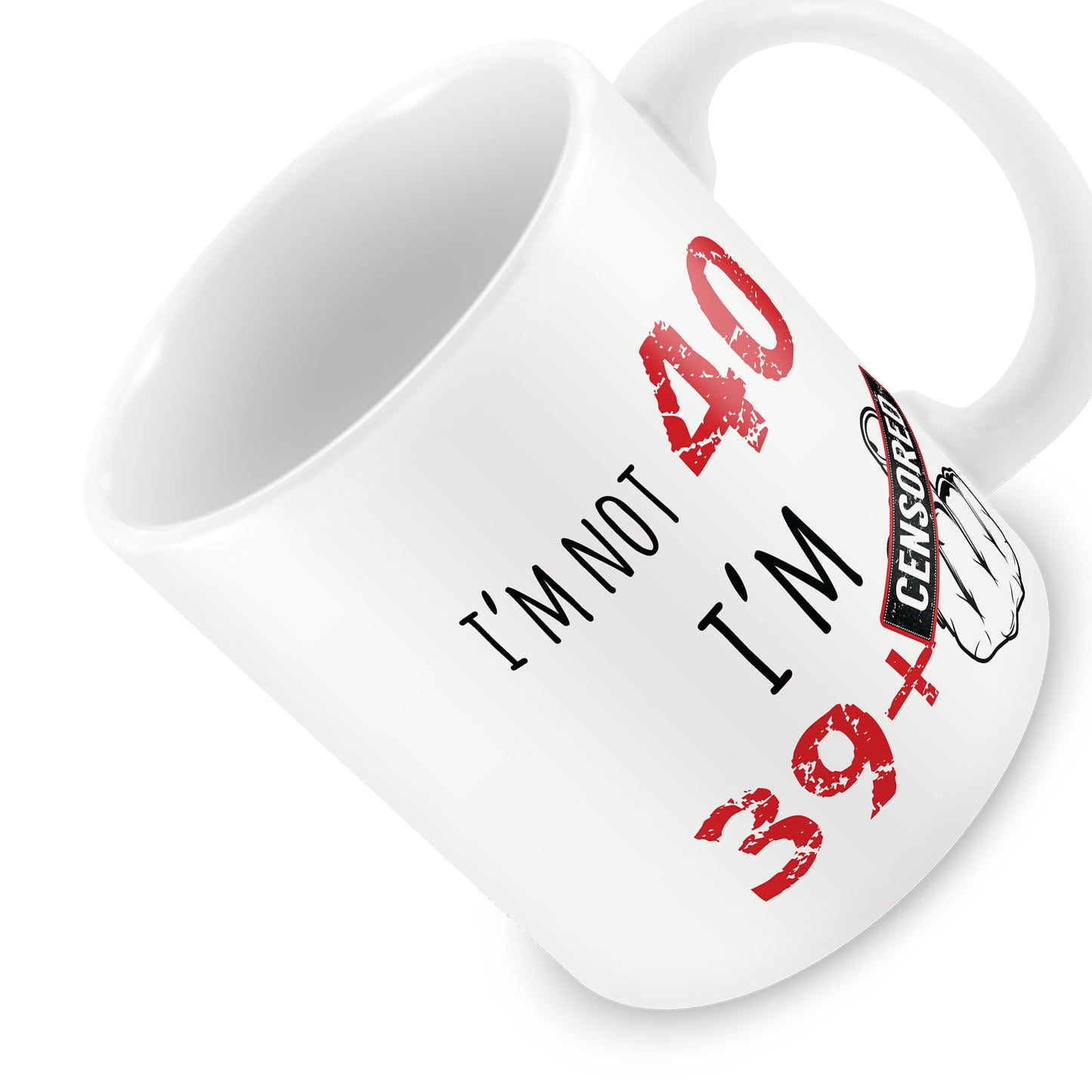 Funny 40th Birthday Gifts For Women Men Forty Party Mug Gifts