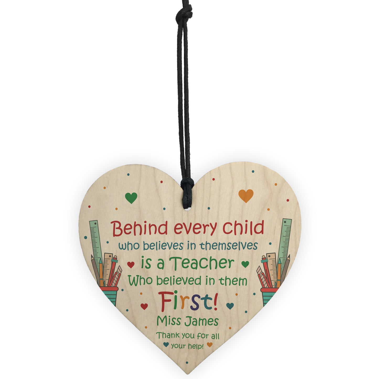 Teacher Gifts Wood Plaque Thank You Gift Leaving School Nursery