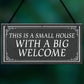 Shabby Chic Style WELCOME SIGN New Home Gift Home Decor