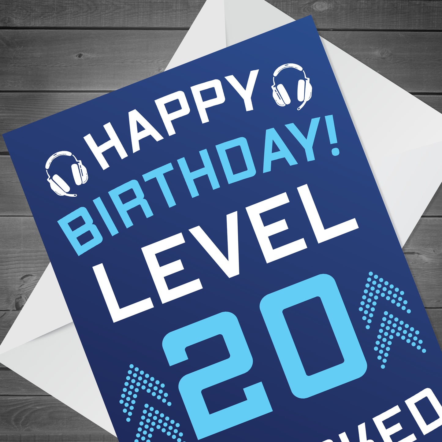 20th Birthday Gamer Card For Son Brother Gaming Theme Birthday