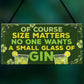 Funny Novelty GIN Sign Gin & Tonic Gifts Alcohol Man Cave Bar