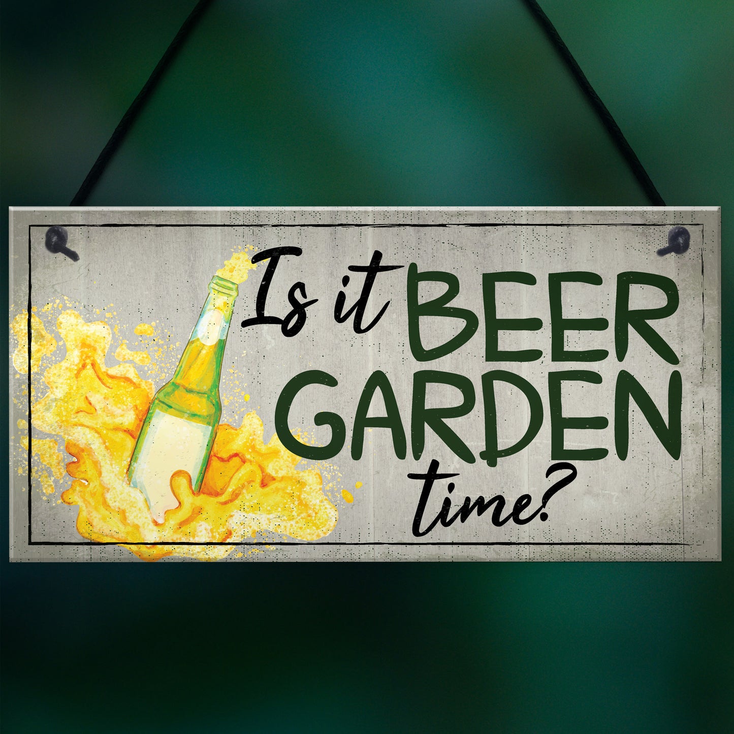 Beer Signs Beer Hanging Garden Shed Wall Sign Pub Bar Plaques