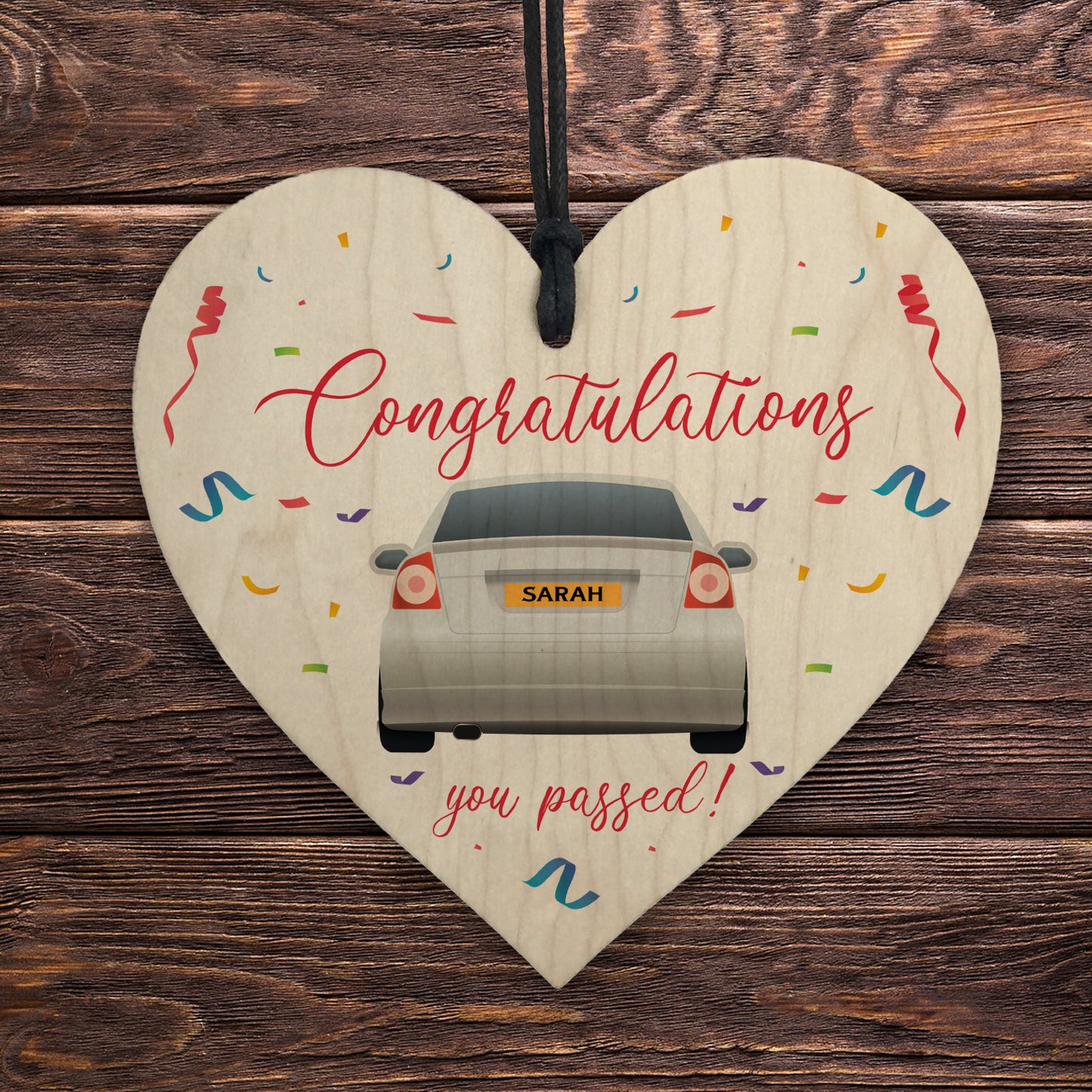 Congratulations You Passed Driving Test Personalised Gift