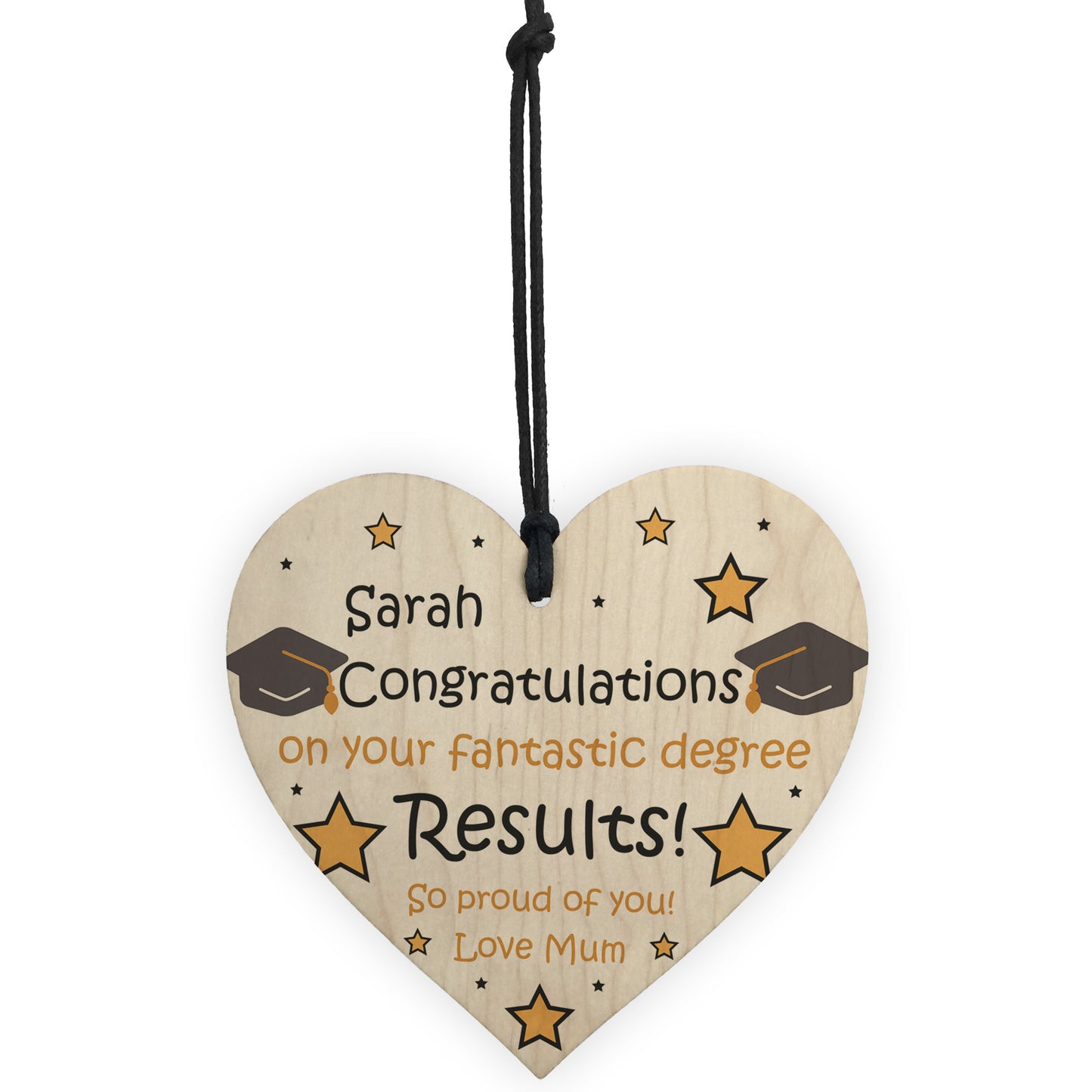 Personalised Degree Results Gift Congratulations Gift Graduation