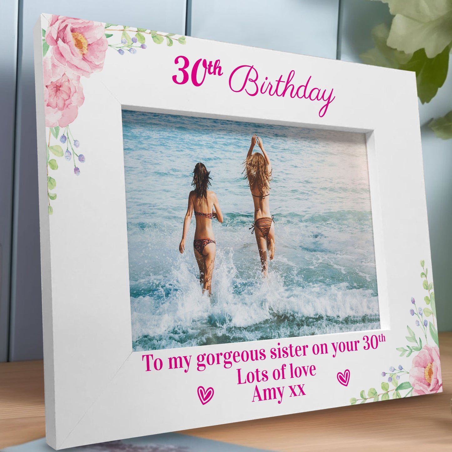 Personalised 18th 21st 30th Birthday Gift For Sister Friend Mum