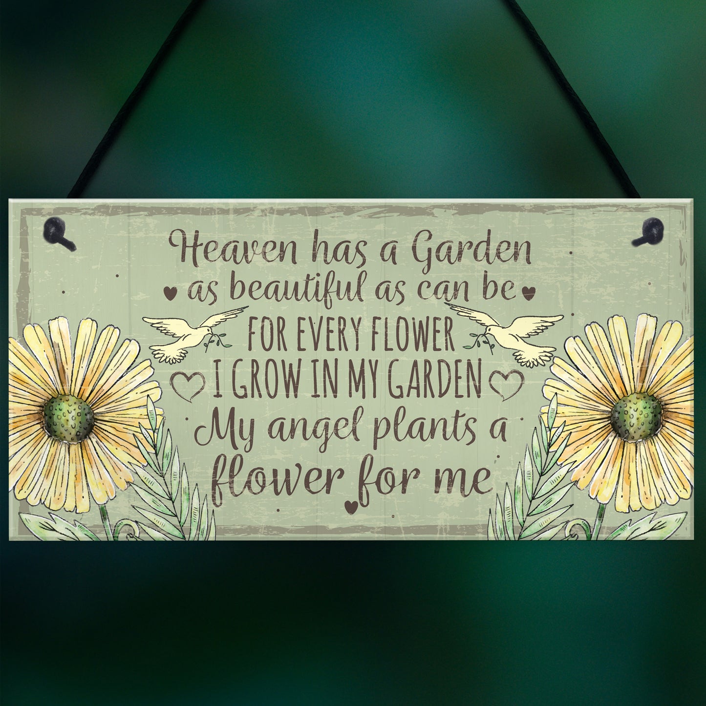 Memorial Garden Plaque SummerHouse Sign Garden Shed Mum Gift