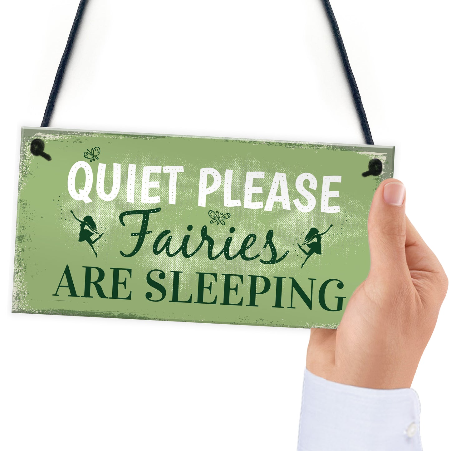 Quiet Please Novelty Hanging Plaque SummerHouse Sign Garden