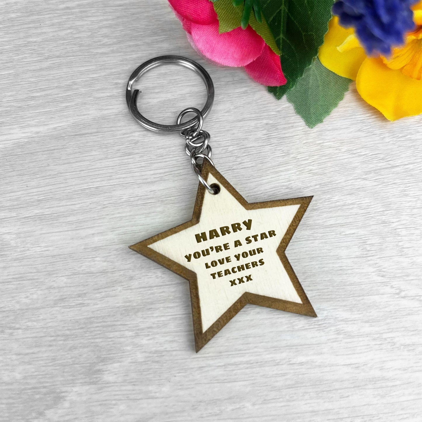 Personalised School Leaver Gift From Teacher Pupil Gift Star