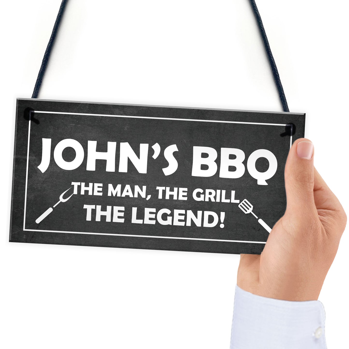 Personalised BBQ Signs And Plaque For Outdoor Funny Gift For Men