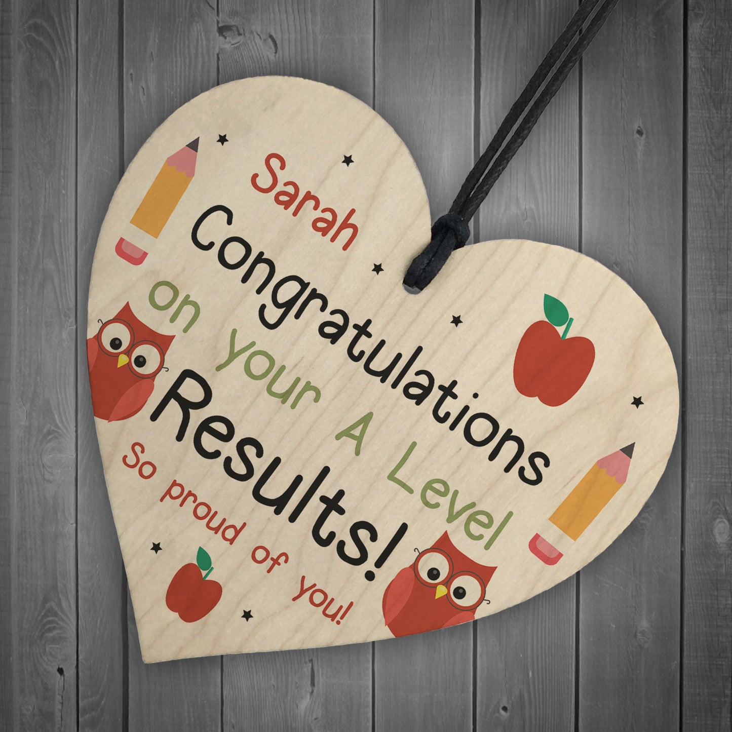 Personalised Well Done Gift A Level Results Congratulations