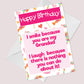Funny GRANDAD Birthday Card Handmade Card For Him