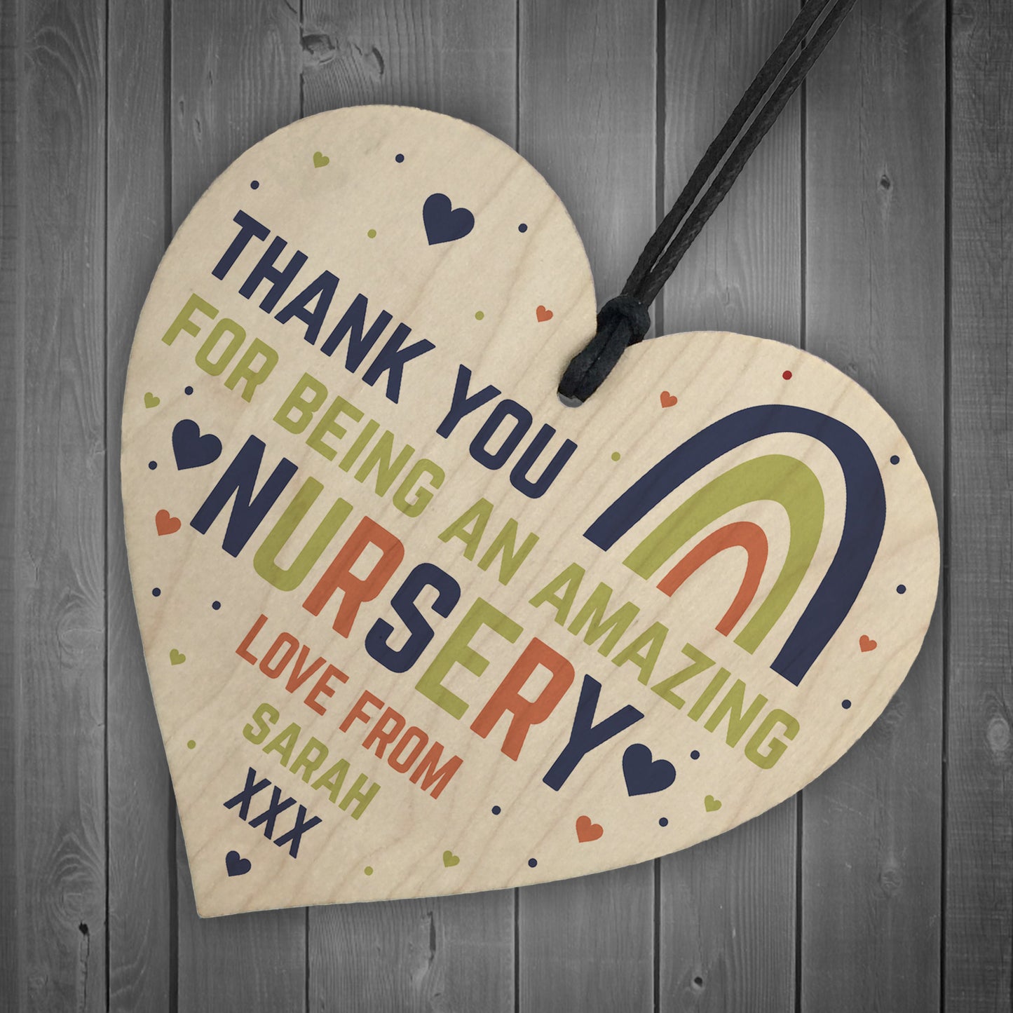 Amazing Nursery Gift Personalised Thank You Gift From Student