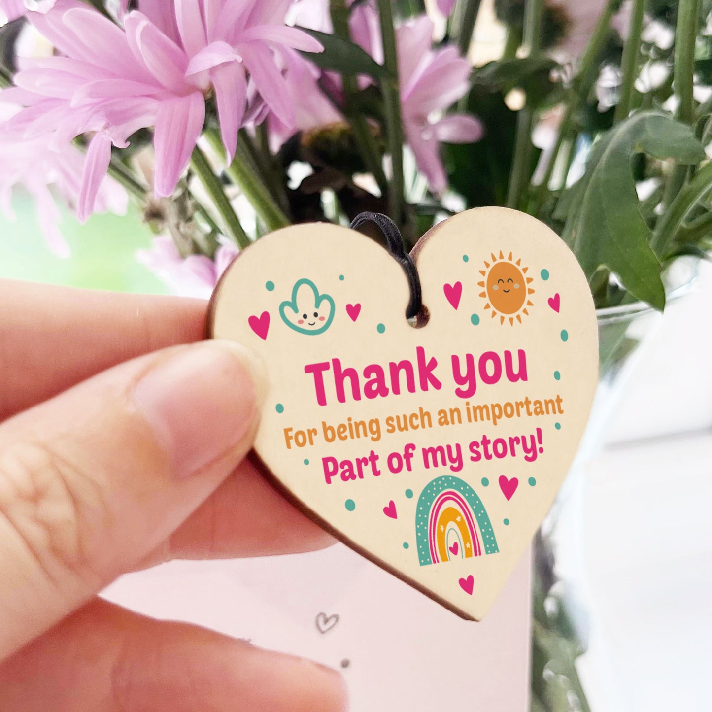 Special Thank You Keyring For Teacher Nursery Teacher Leaving