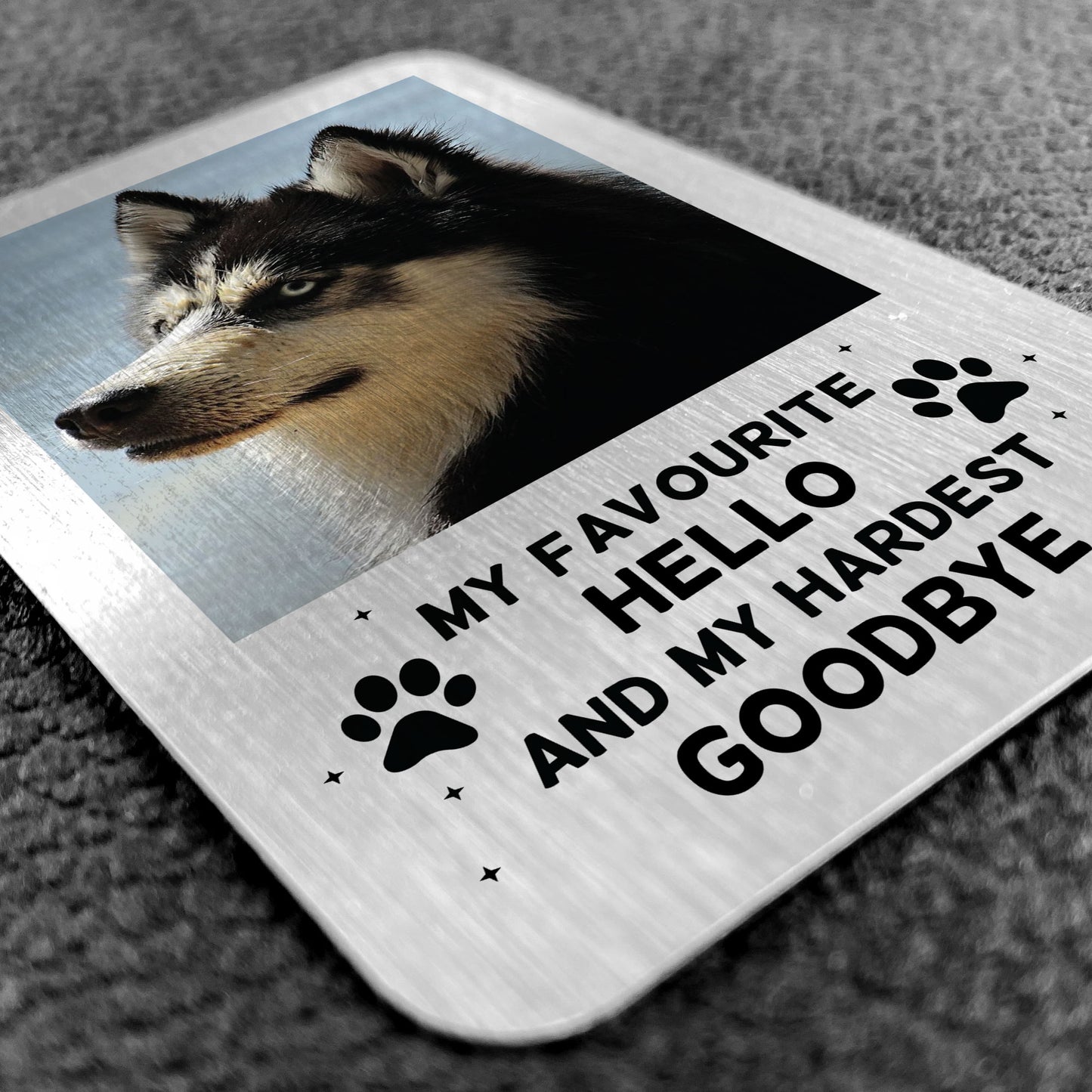 Personalised Memorial Gift For Pet Family Wallet Insert Dog Gift