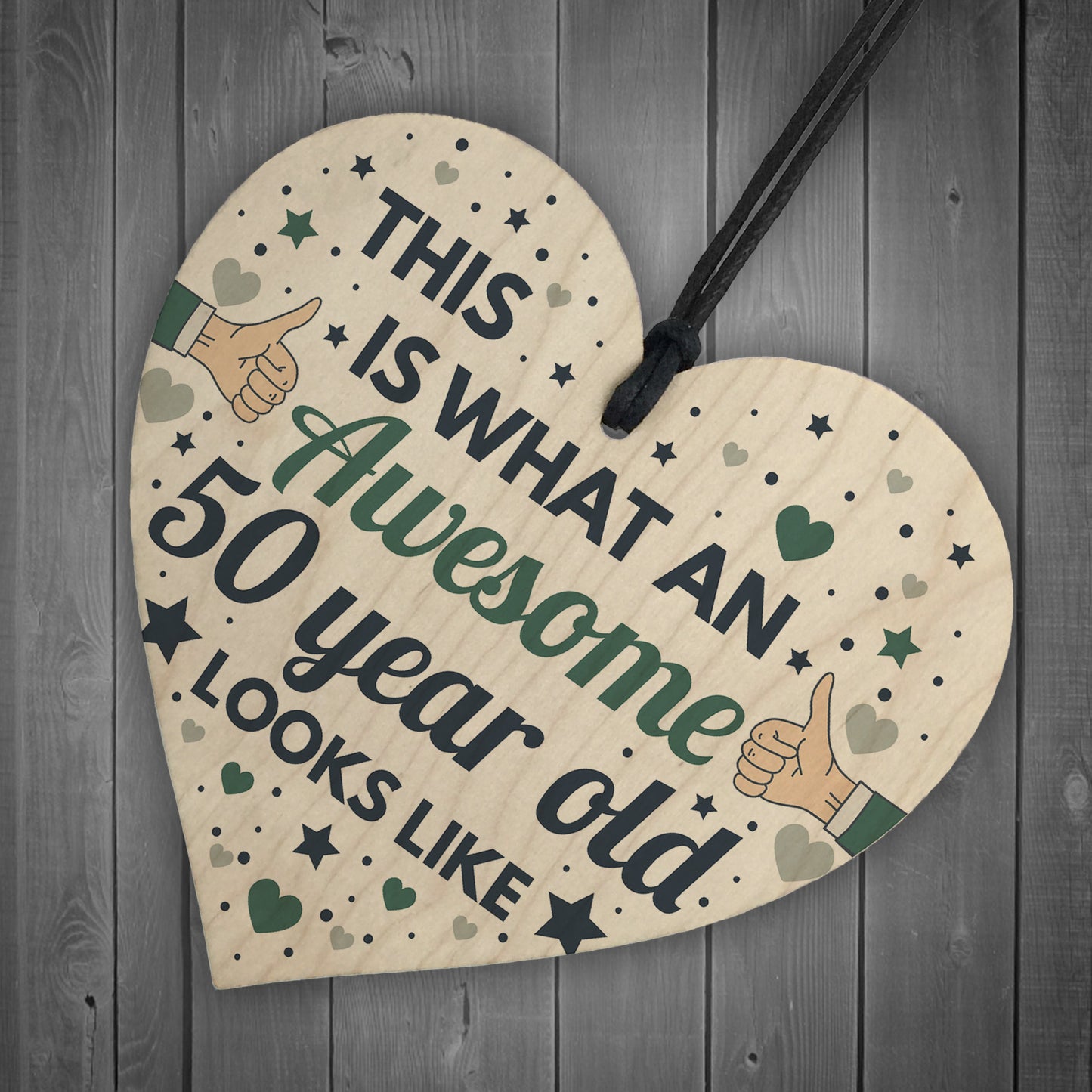 AWESOME 50 Year Old Funny 50th Birthday Gift 50th Birthday Card