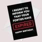 50th Birthday Card For Men Women Funny 50th Birthday Card