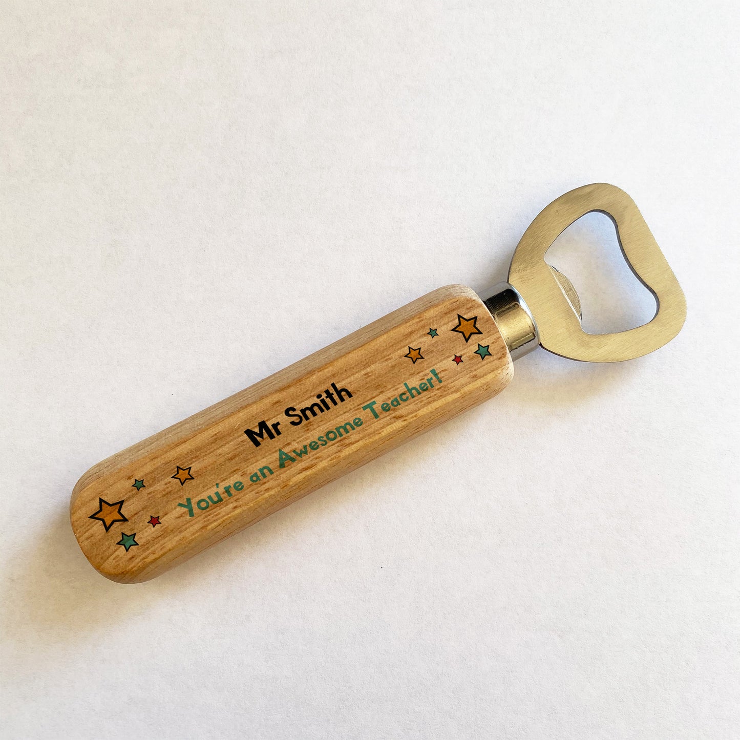 Awesome Teacher Personalised Bottle Opener Thank You Teacher