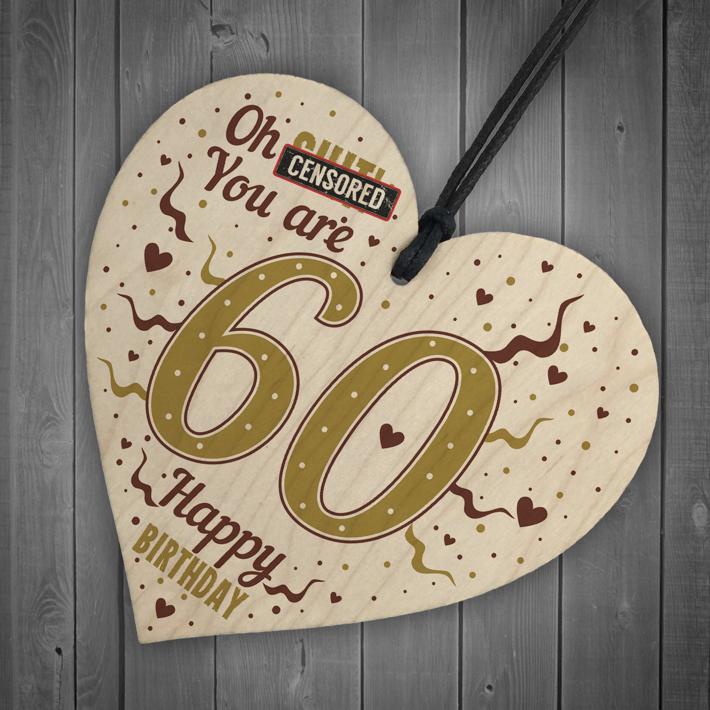 60th Birthday Gifts For Women 60th Birthday Gifts For Men Heart