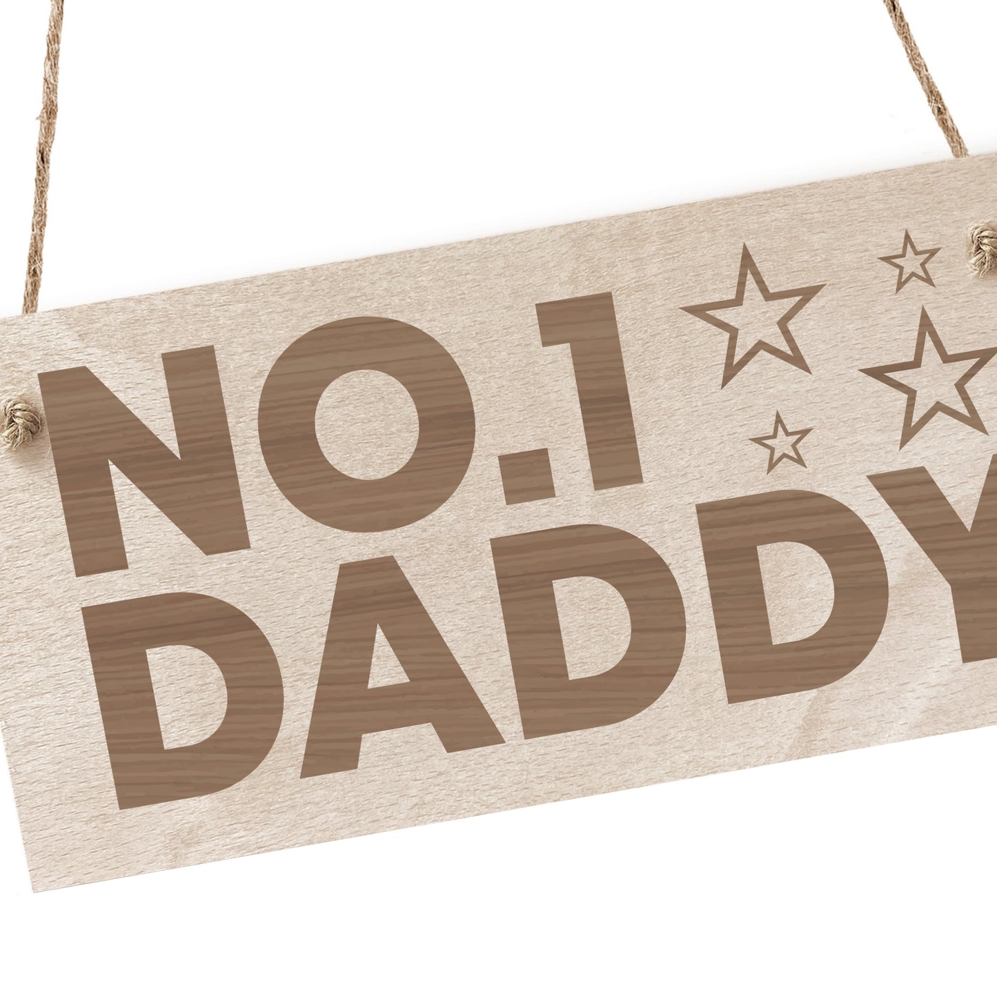 Fathers Day Gift For Daddy Wood Hanging Sign Daddy Birthday Gift