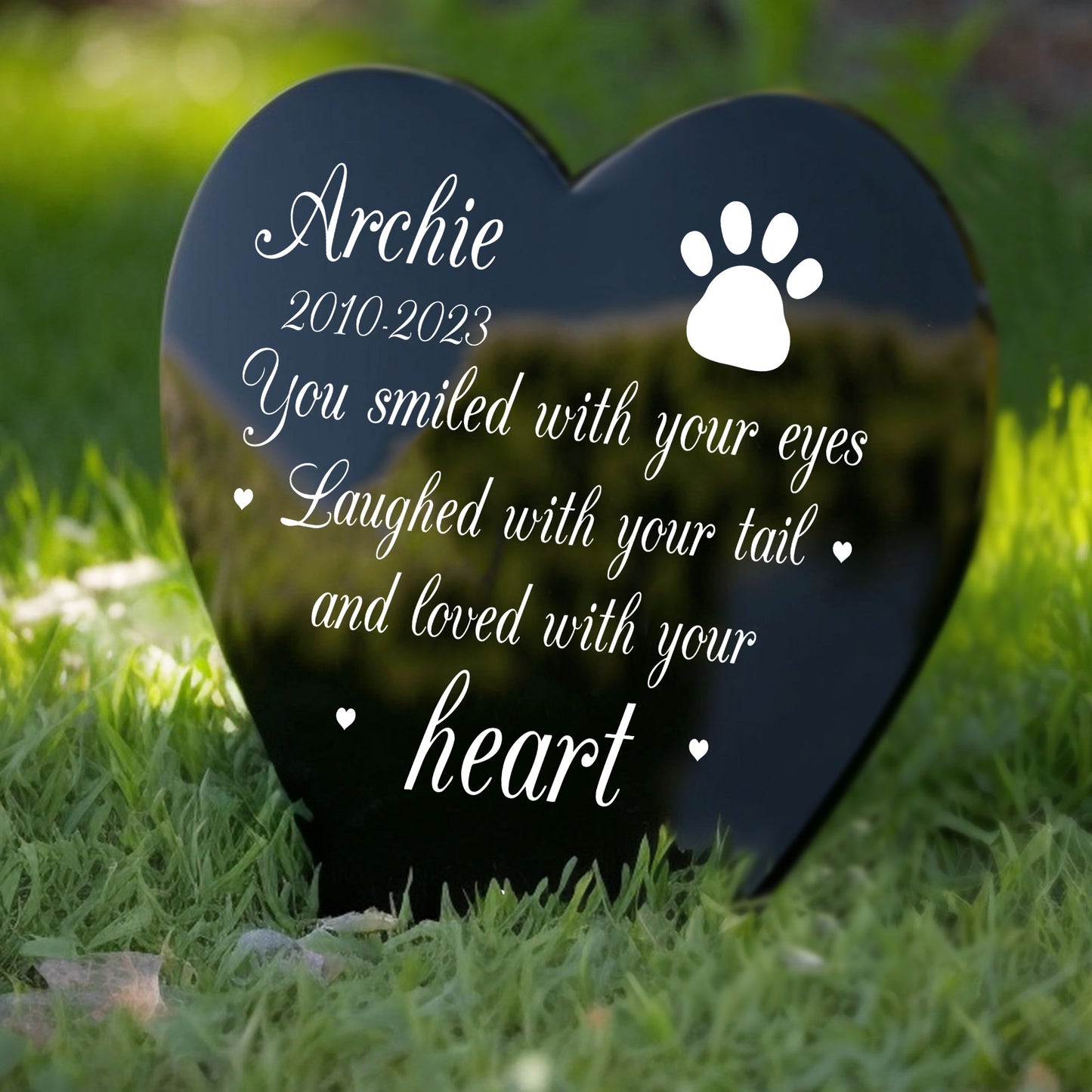 Dog Memorial Plaque For Grave Garden Personalised Pet Memorials