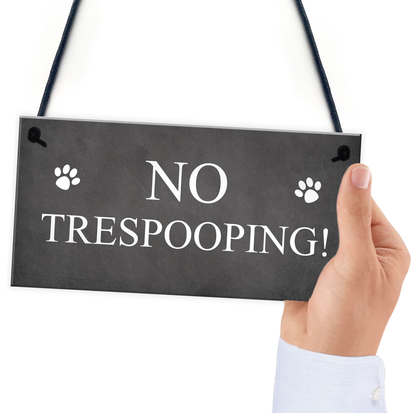 Funny Garden Sign Pet Dog Sign Hanging Door Wall Garden Plaque