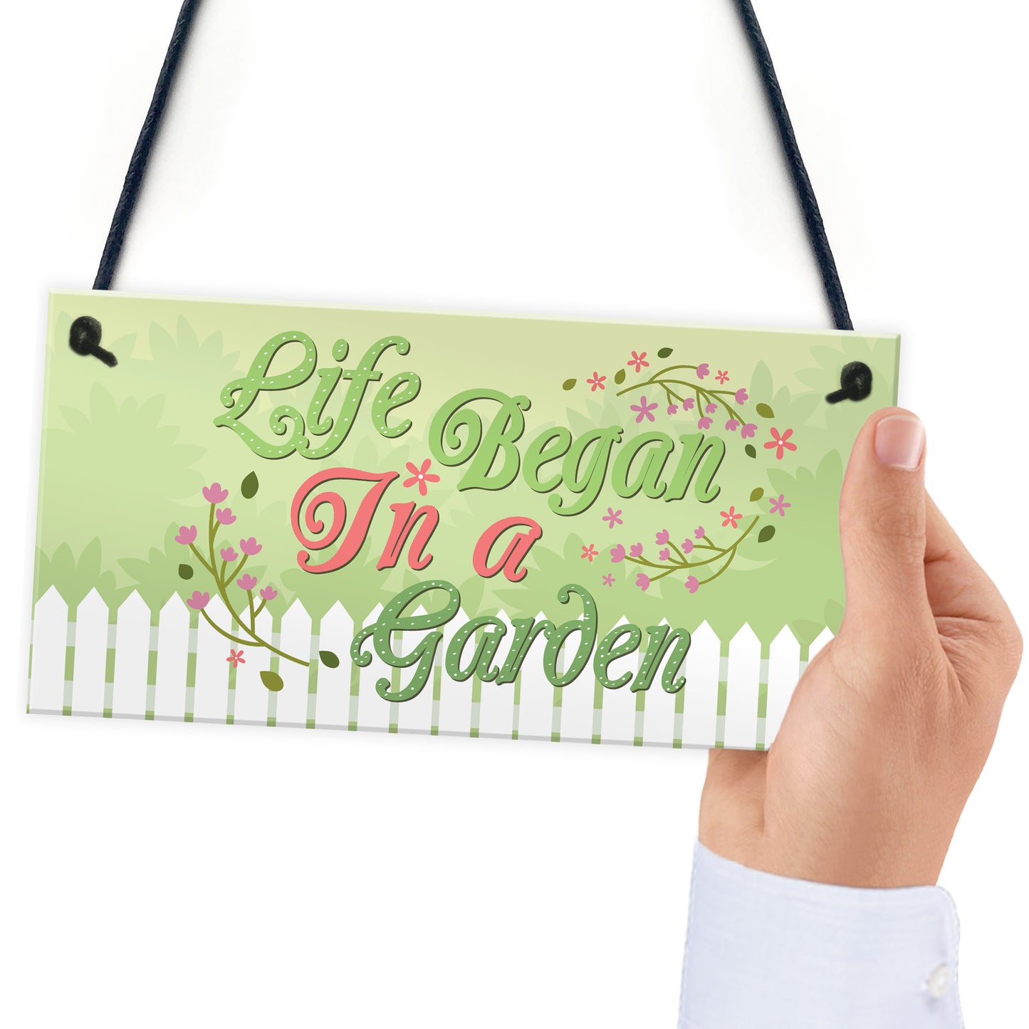 Life Began Plaques SummerHouse Signs Garden Shed Mum Nan