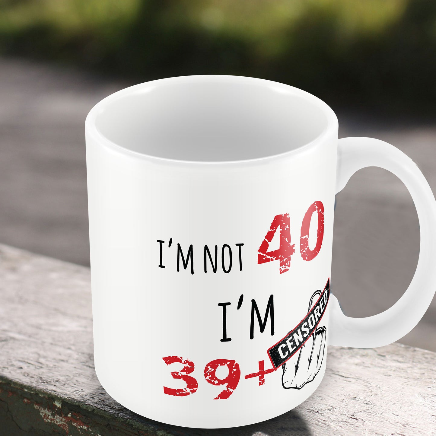 Funny 40th Birthday Gifts For Women Men Forty Party Mug Gifts