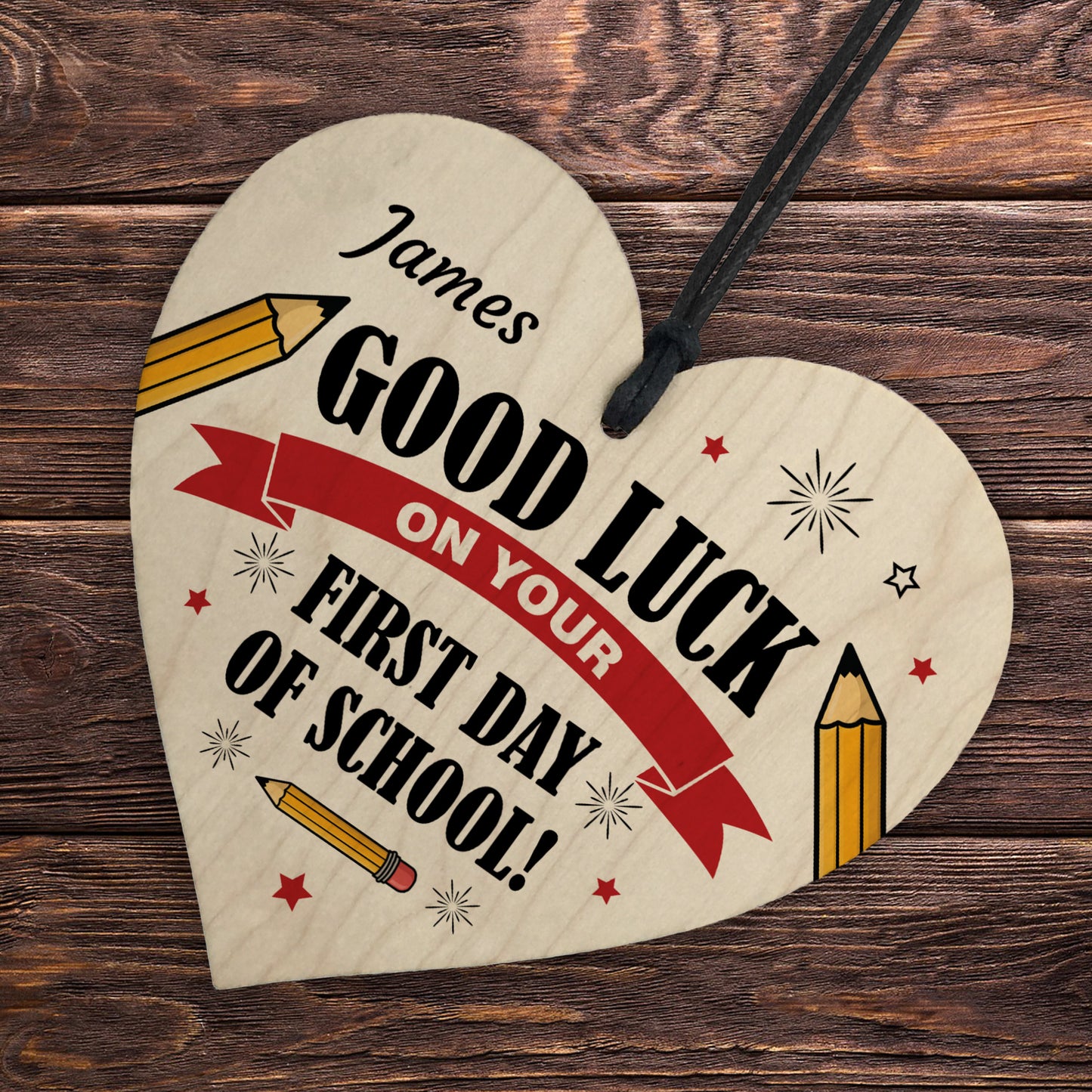 PERSONALISED First Day of School Good Luck Gifts Back To School