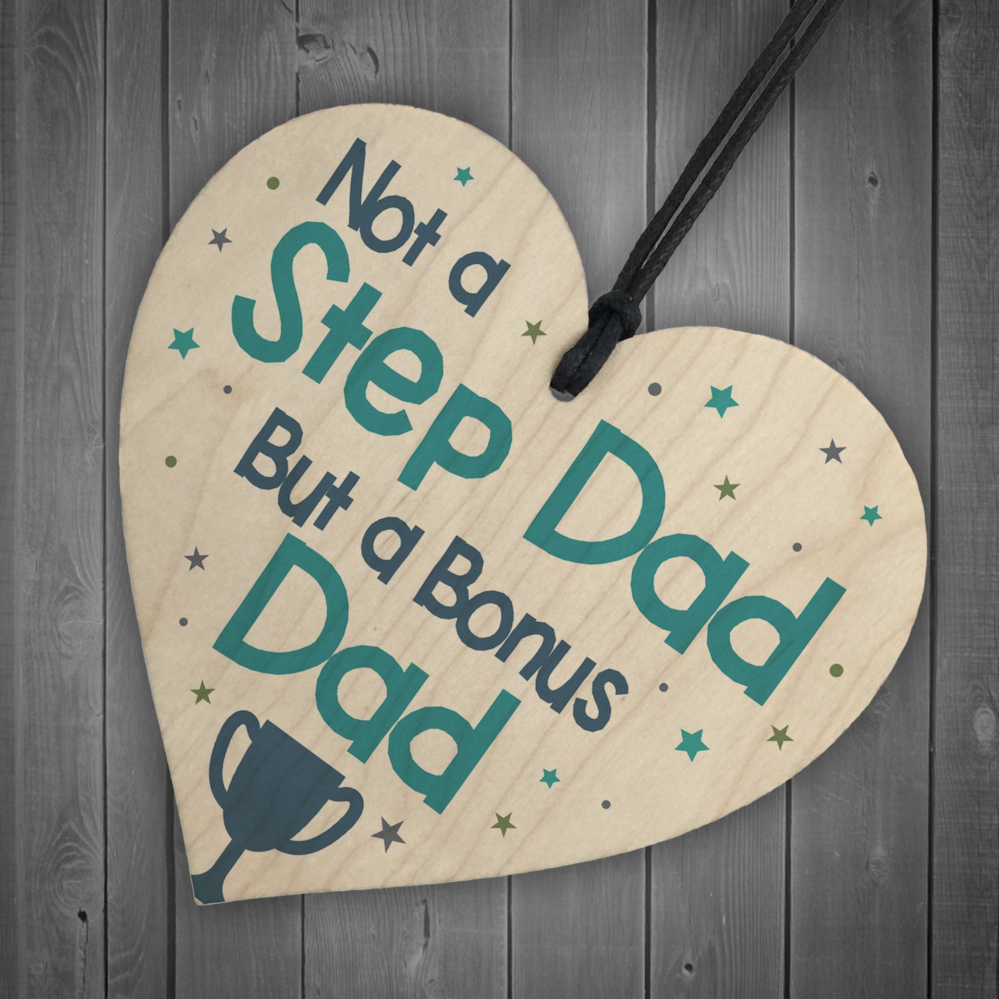 Novelty Gift For Step Dad Fathers Day Gifts For Step Dad Heart