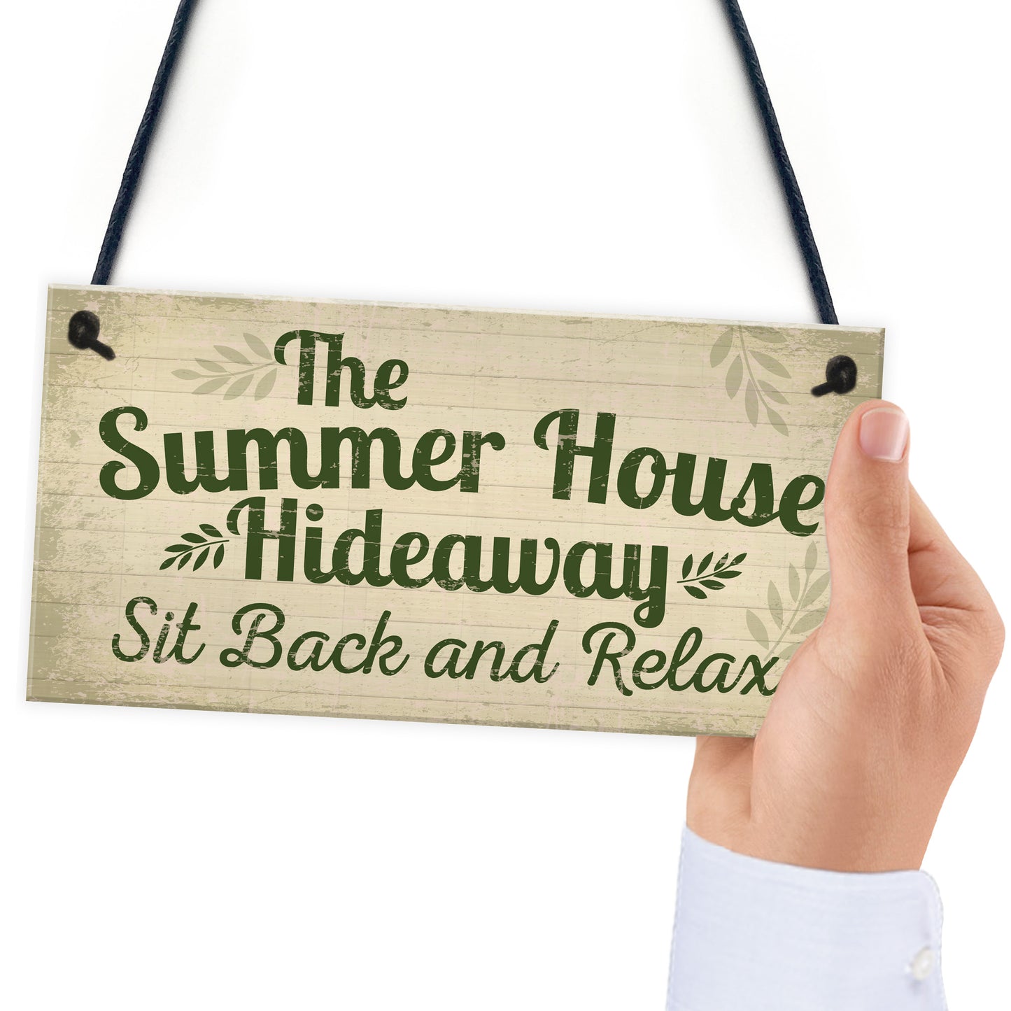 Garden Sign The Summer House Novelty Plaque Garden Shed Sign