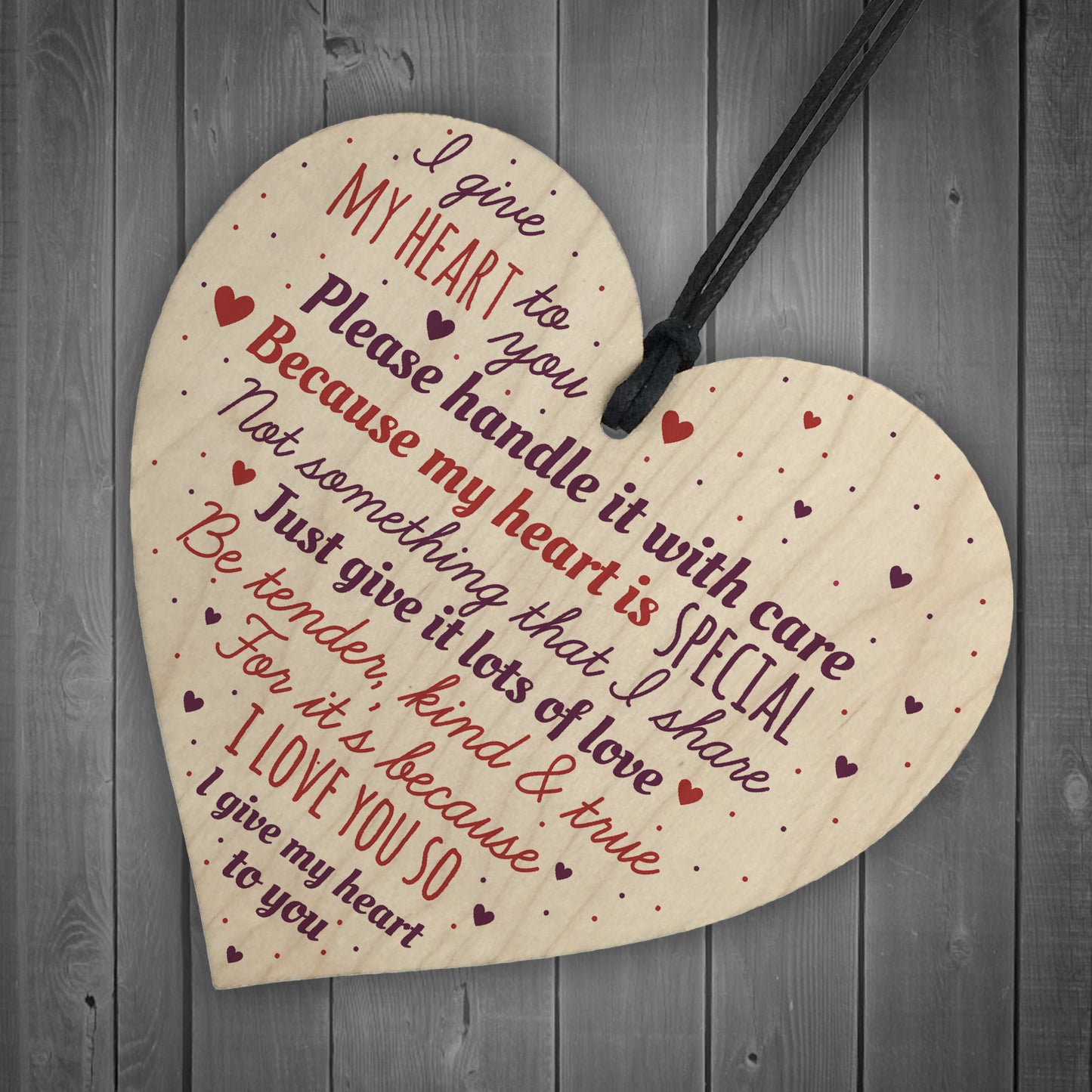 1st Wedding Anniversary Gift Heart Girl Boyfriend Wife Gifts