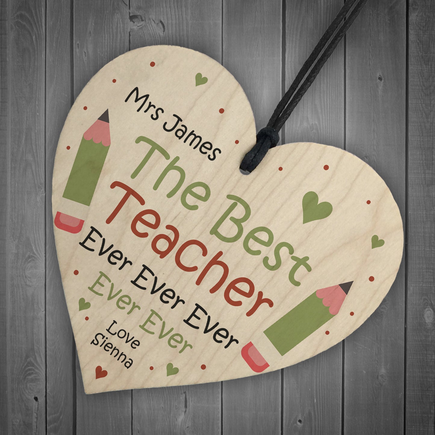 GIFT FOR TEACHER Thank You Nursery Teacher Personalised Leaving